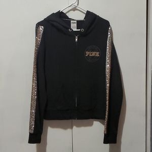 PINK Limited Edition Zip-up Sweater